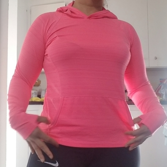 𝅺ATHLETA Girl, Hoodie, Color Pink, Size XL/14 - Picture 3 of 14